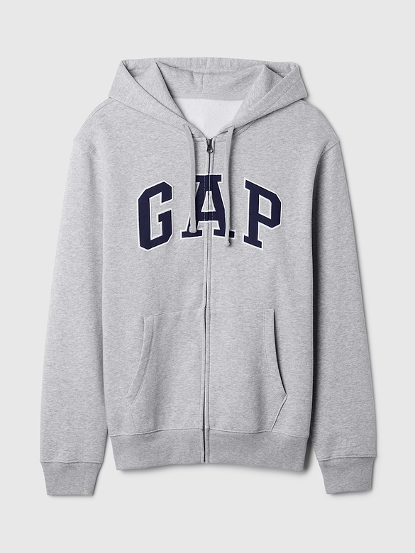 Adult VintageSoft Arch Logo Zip Hoodie
