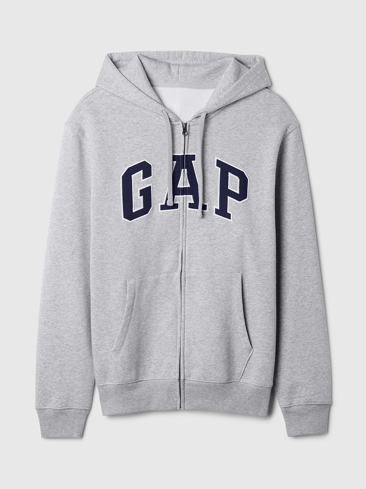 Image number 7 showing, Adult VintageSoft Arch Logo Zip Hoodie