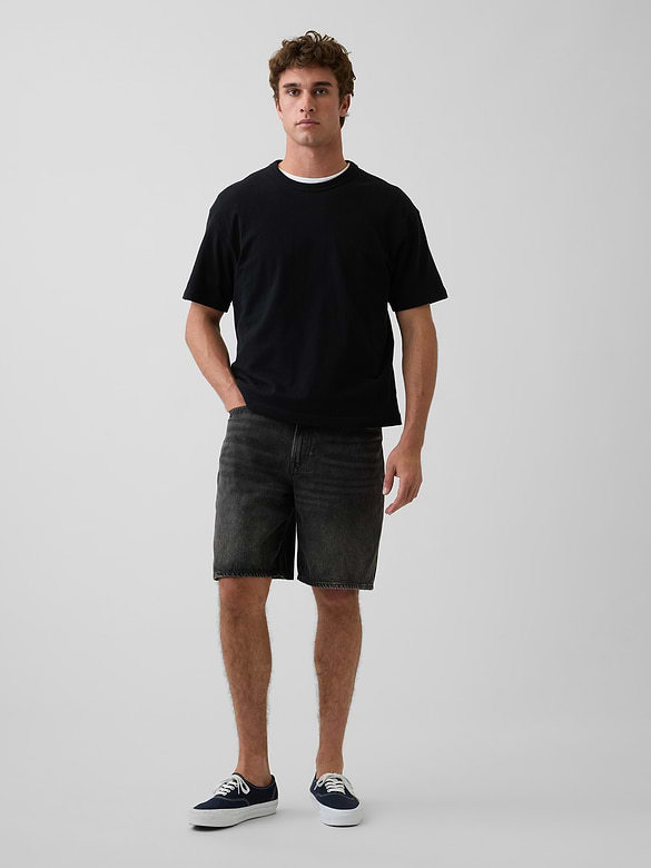 10.5" Baggy Denim Shorts