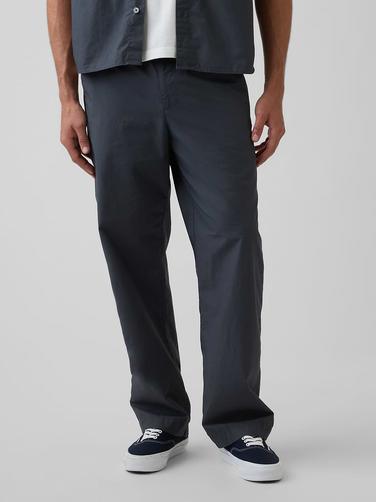 Image number 2 showing, Poplin '90s Loose Pants