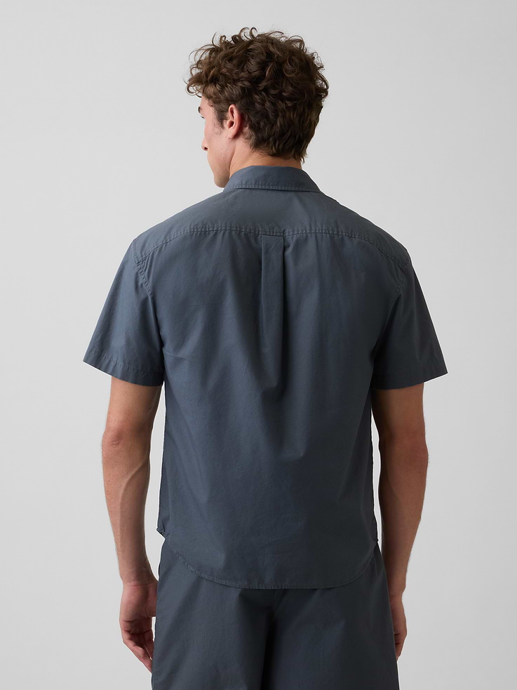 Image number 3 showing, Poplin Relaxed Shirt