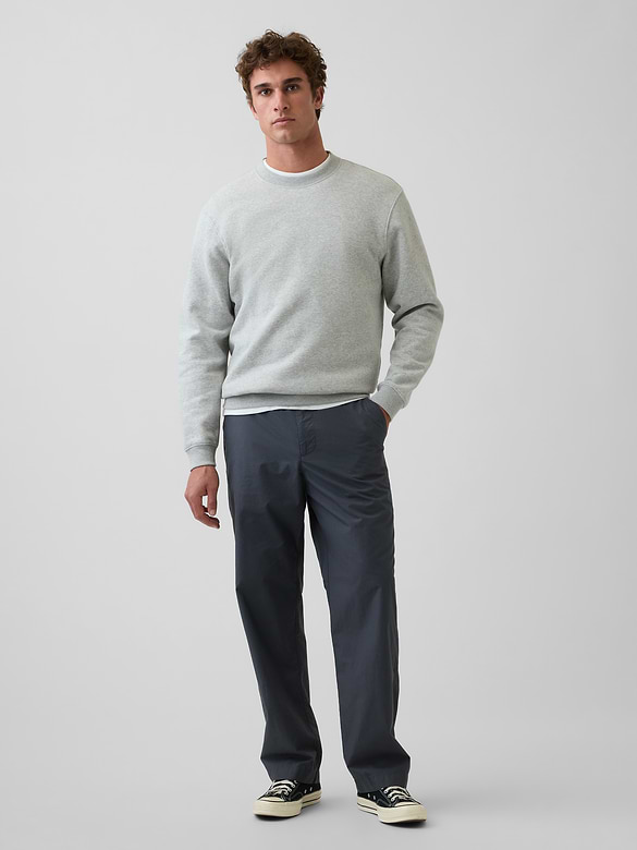 Poplin '90s Loose Pants