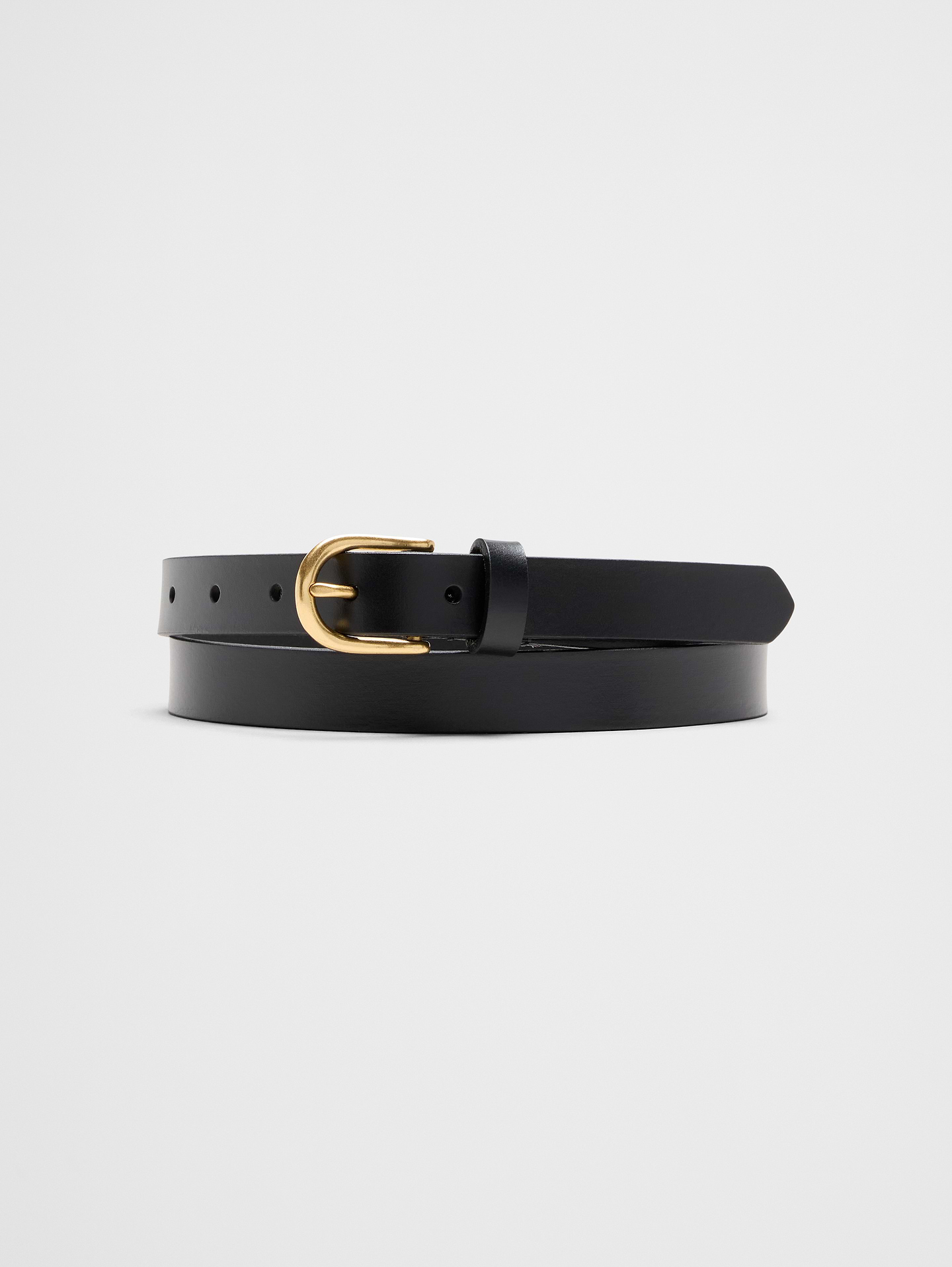 Image number 1 showing, Skinny Leather Trouser Belt