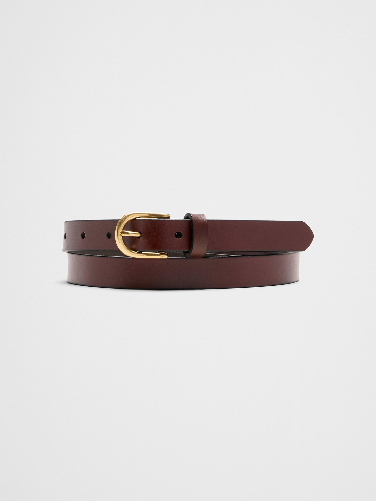 Image number 1 showing, Skinny Leather Trouser Belt