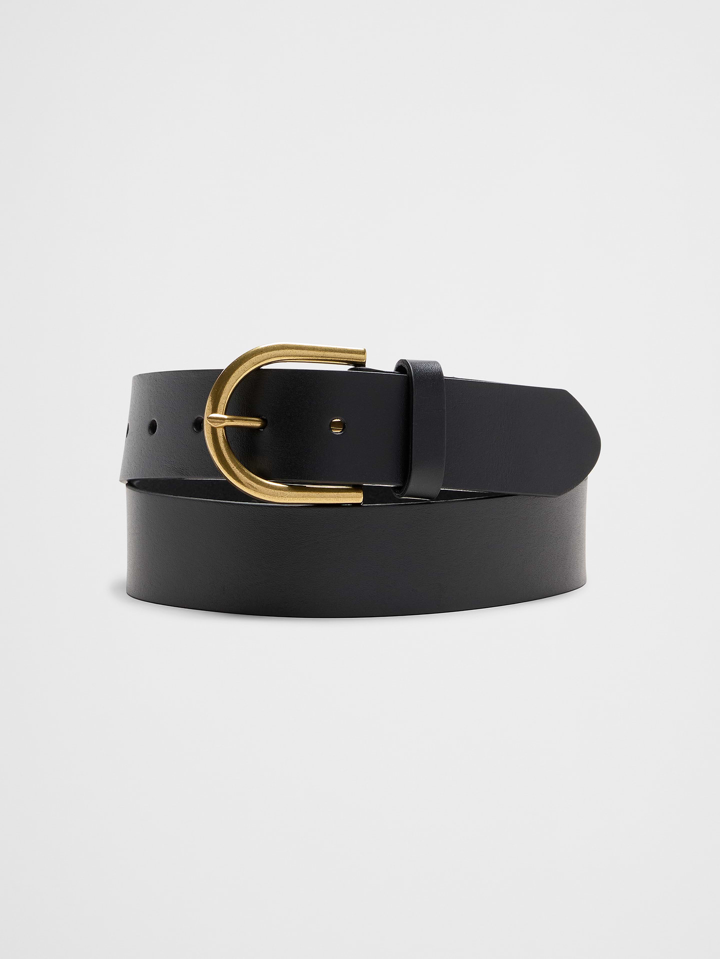 Image number 1 showing, Leather Trouser Belt