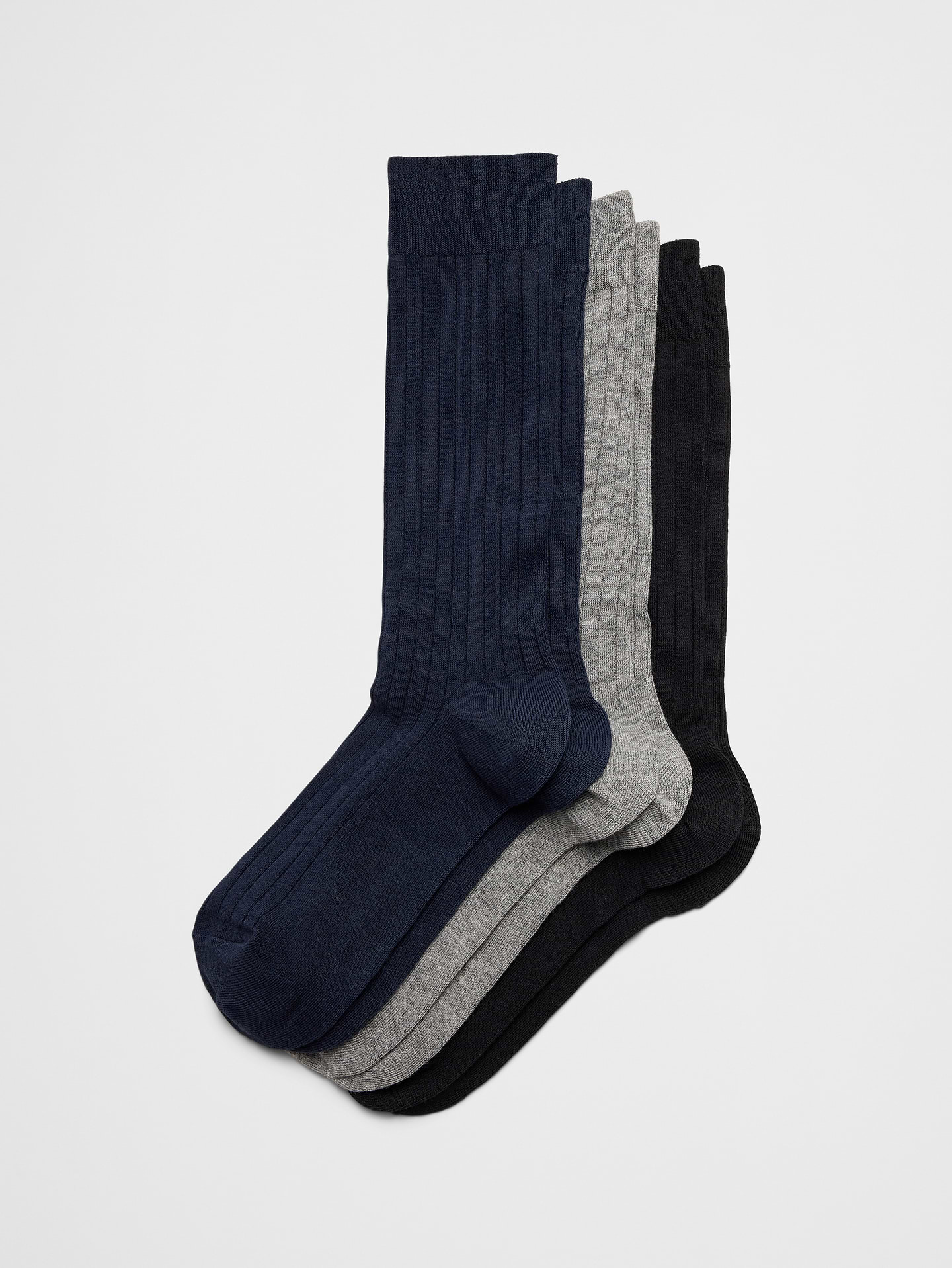 Image 1 of 1, Cotton blend trouser socks., Made exclusively for Banana Republic Factory., Product #576275