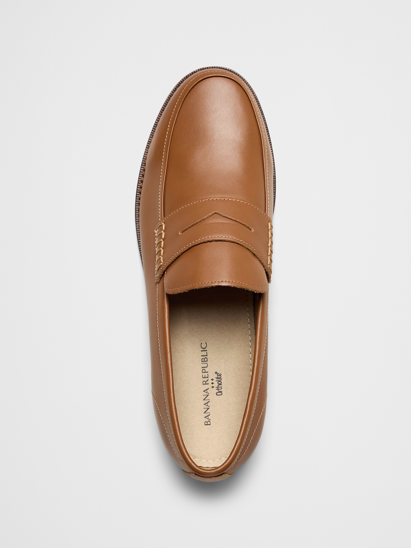 Image 4 of 8, Leather Penny Loafer