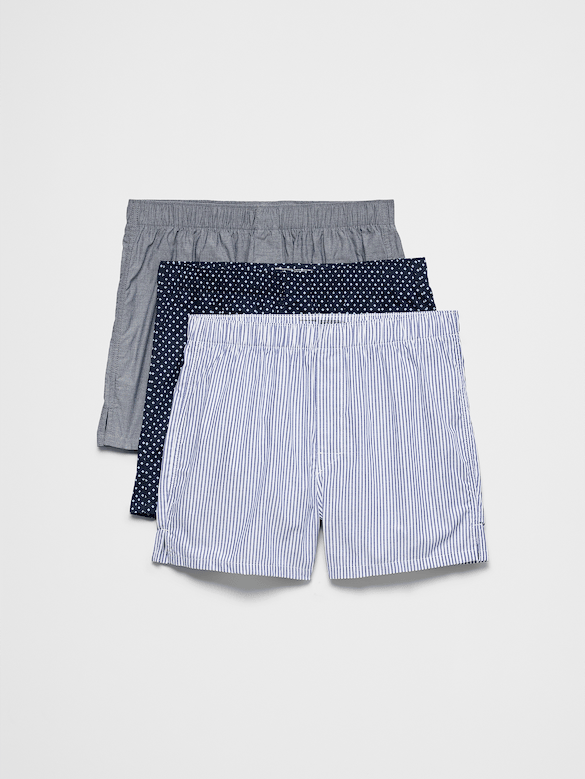 Cotton Boxers (3 Pack)