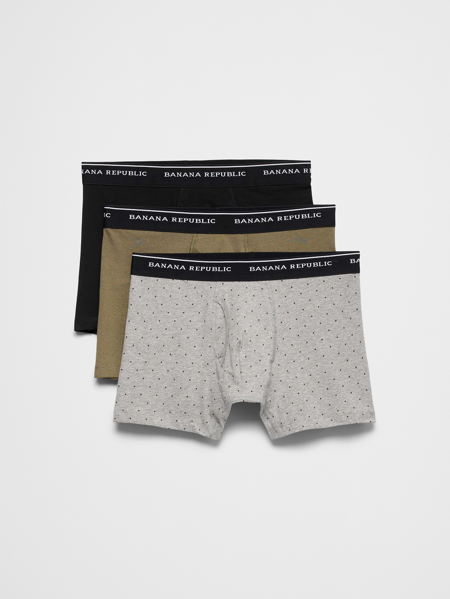 Image 1 of 1, Organic cotton blend with 3D-like comfort fit, fly opening and super soft waistband., MADE WITH ORGANICALLY GROWN COTTON: Made with organic cotton, so it's soft on you and the environment., Made exclusively for Banana Republic Factory., Product #887581