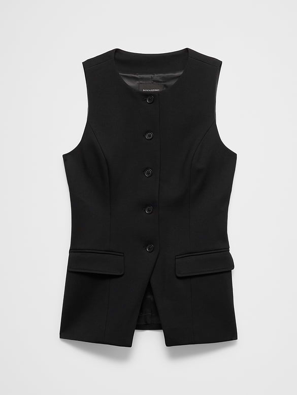 Long Ponte Cutaway Vest