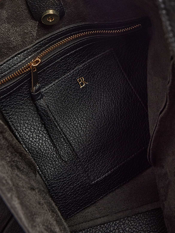 Vegan Leather Slouchy Tote