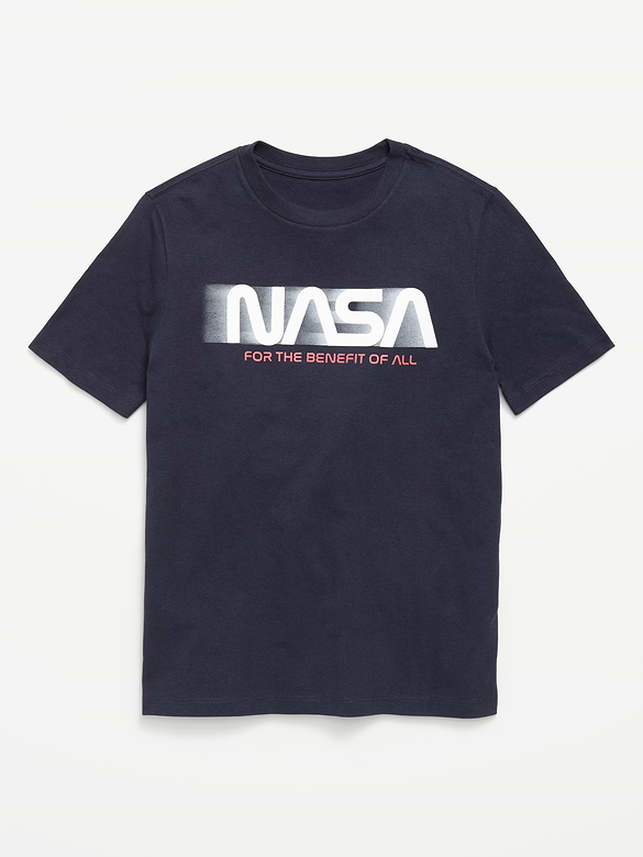 NASA Gender-Neutral Graphic T-Shirt for Kids