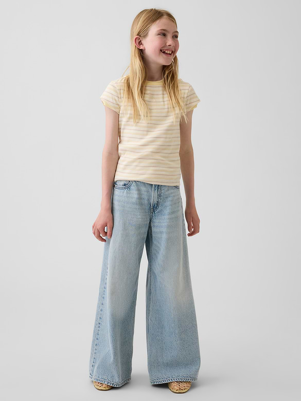 Kids Low Rise Baggy Jeans