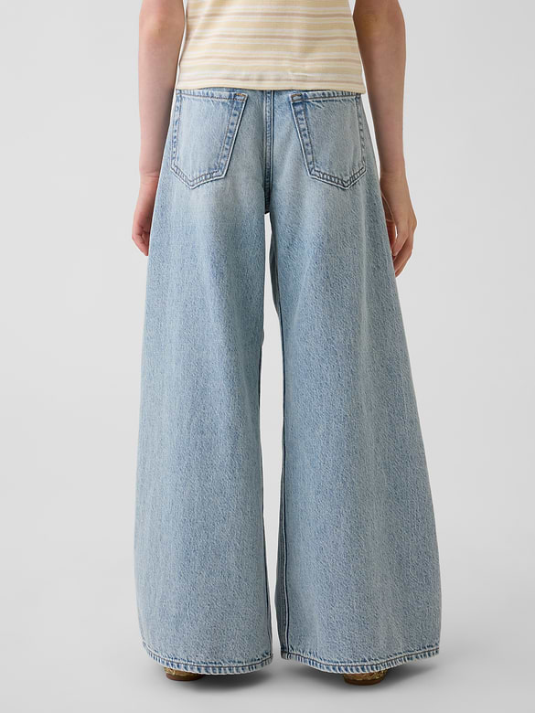 Kids Low Rise Baggy Jeans