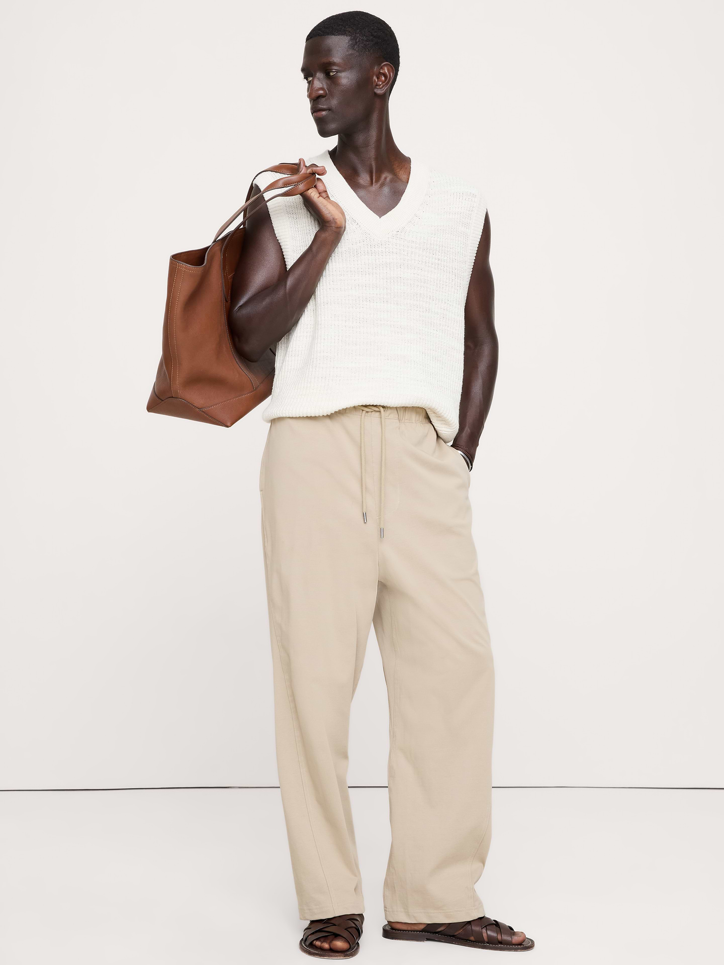 Image number 1 showing, Relaxed Pull-On Flight Pant