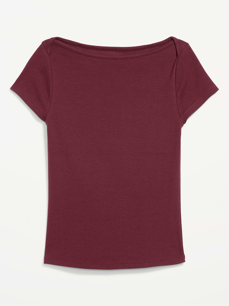 Image number 4 showing, Snug Boatneck T-Shirt