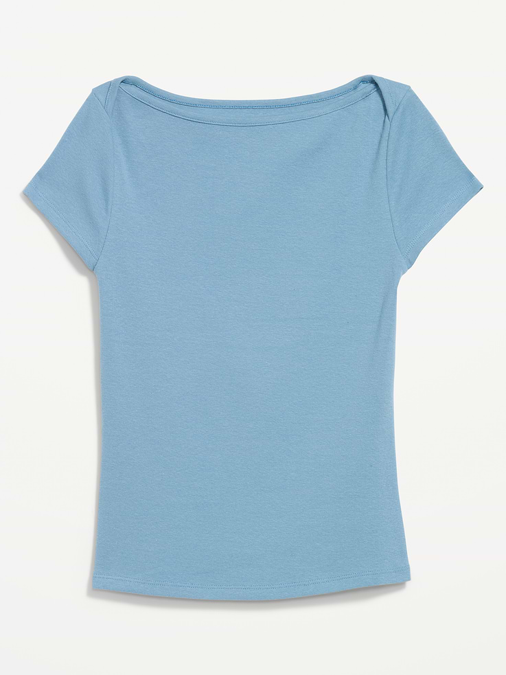 Image number 4 showing, Snug Boatneck T-Shirt
