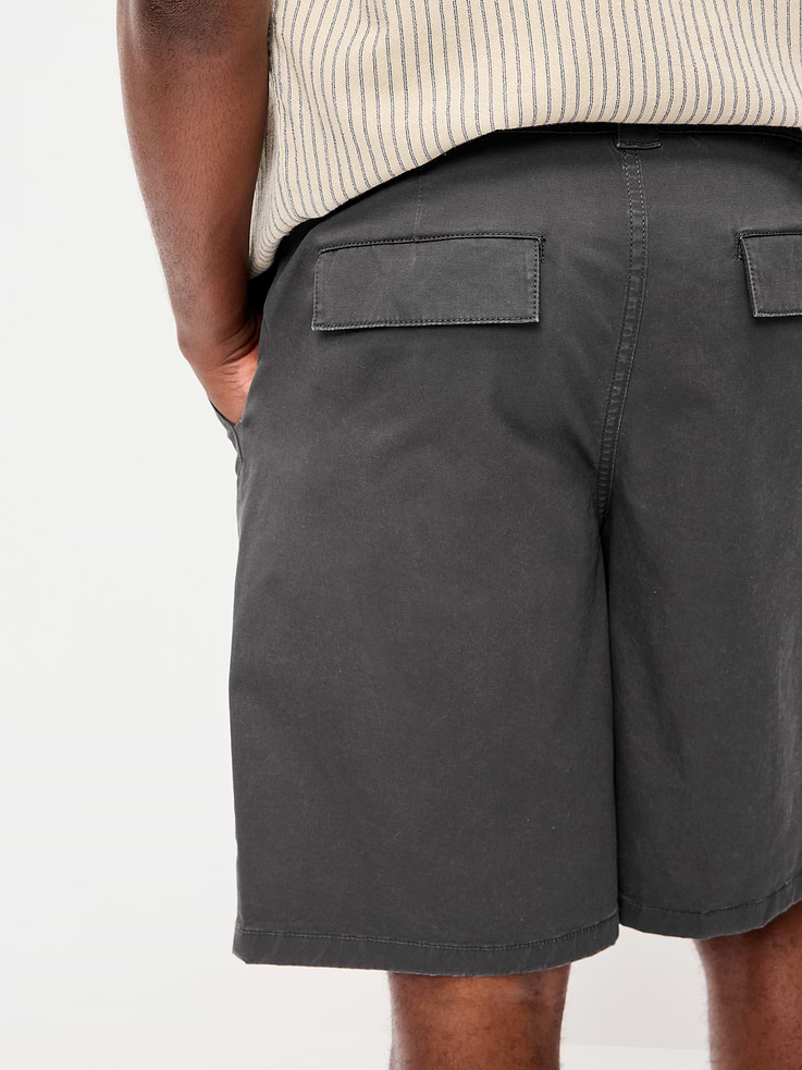 Image number 4 showing, Baggy Heavyweight Workwear Shorts-- 10-inch inseam