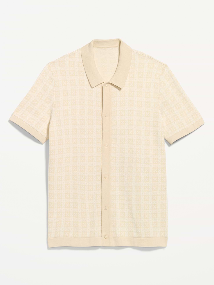 Image number 4 showing, Short-Sleeve Sweater Shirt