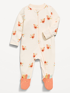 Image number 1 showing, 2-Way-Zip Sleep & Play Footed One-Piece for Baby