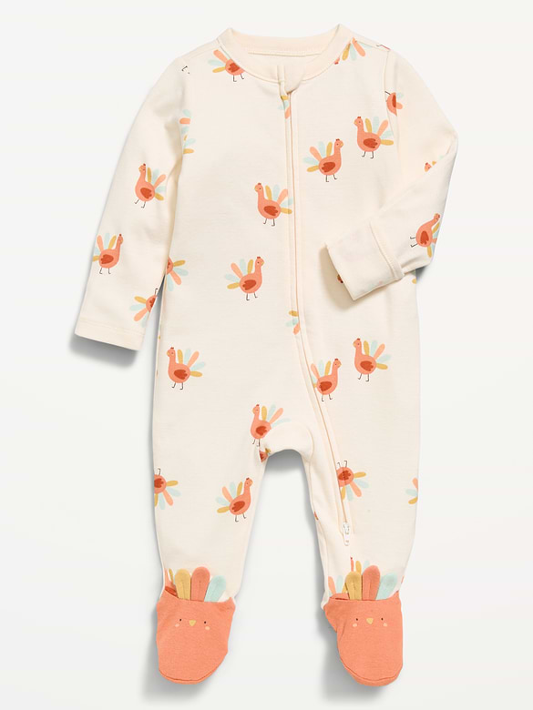 2-Way-Zip Sleep & Play Footed One-Piece for Baby
