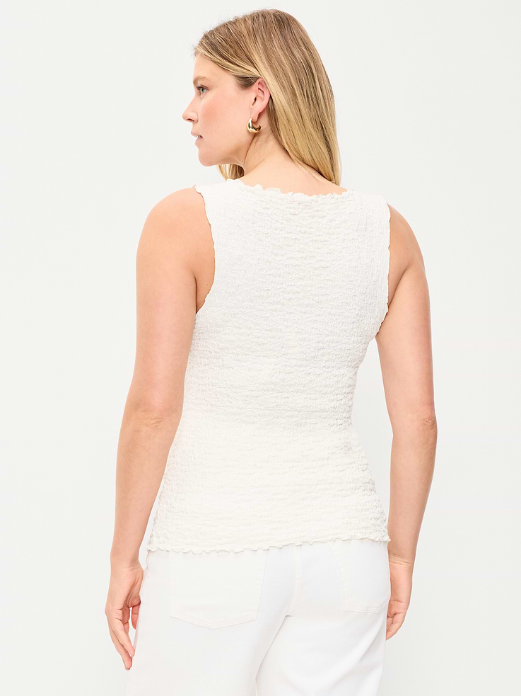 Image number 2 showing, Maternity Texured High-Neck Tank Top