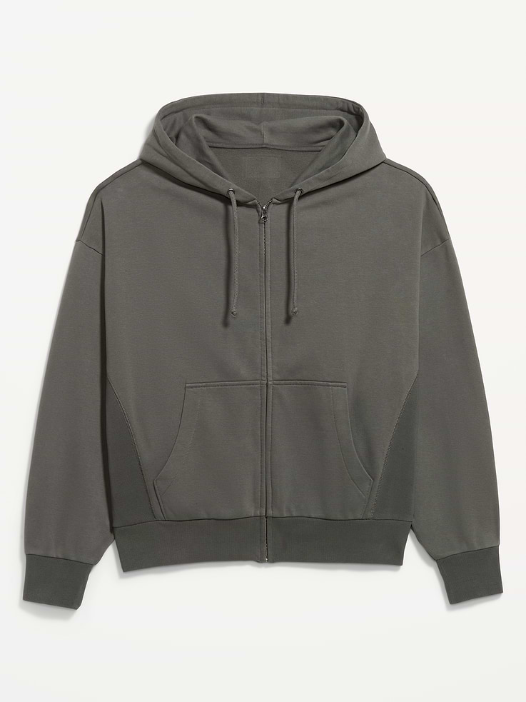 Image number 1 showing, Oversized Heavyweight Full-Zip Rotation Hoodie