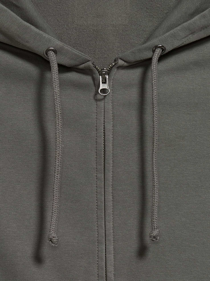 Image number 3 showing, Oversized Heavyweight Full-Zip Rotation Hoodie