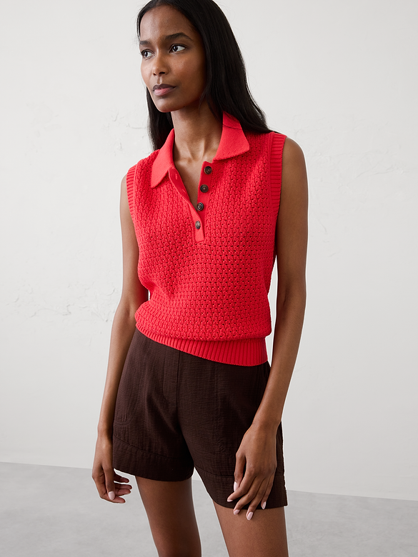 Anyday High-Rise Gauze Short