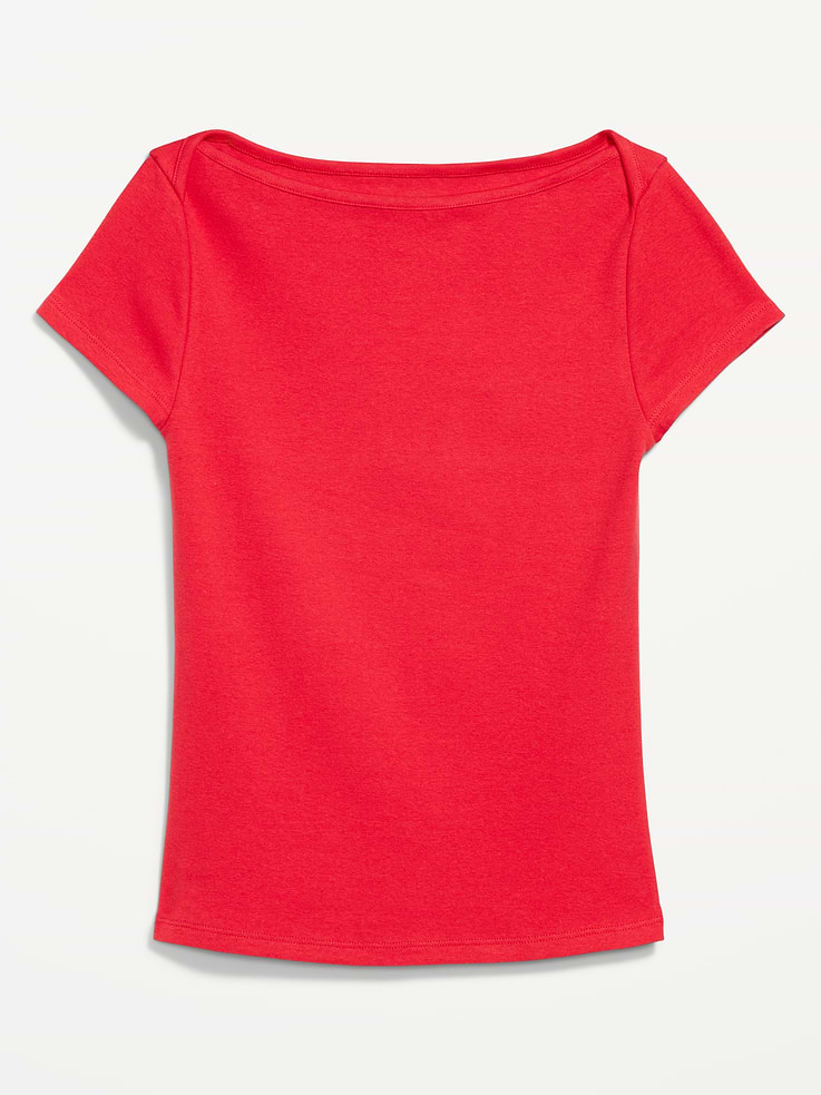 Image number 4 showing, Snug Boatneck T-Shirt