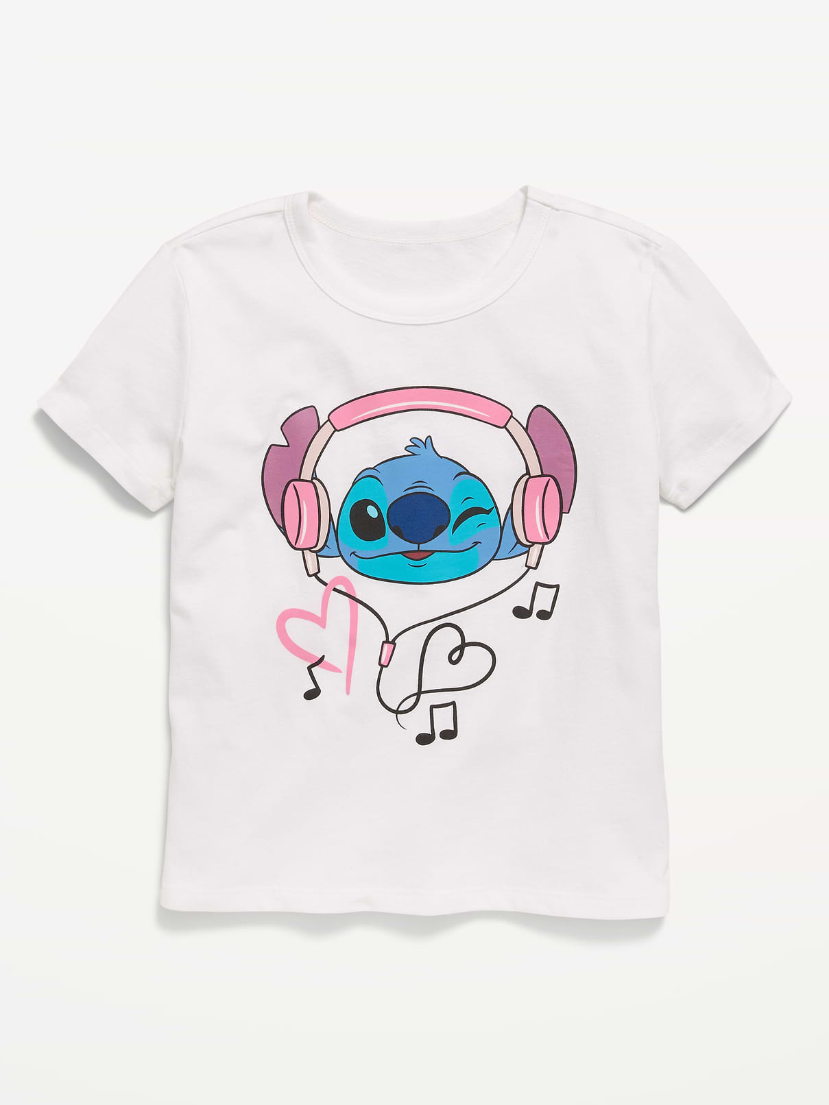 Image number 1 showing, Disney© Stitch Graphic T-Shirt for Girls