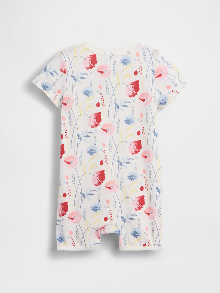 Image number 2 showing, Baby First Favorites Organic Cotton Shorty One-Piece