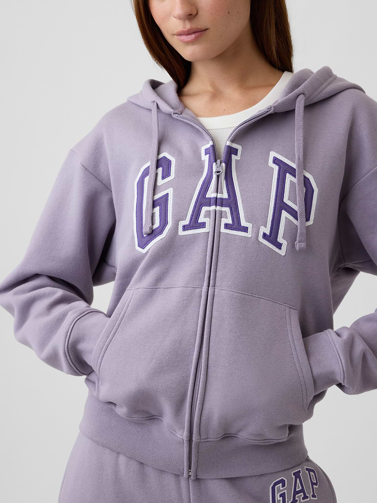 Image number 4 showing, Relaxed Gap Logo Zip Hoodie