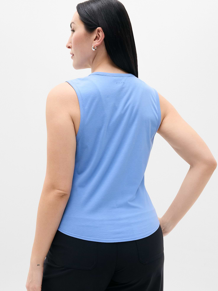 Image number 3 showing, Foundation V-Neck Tank