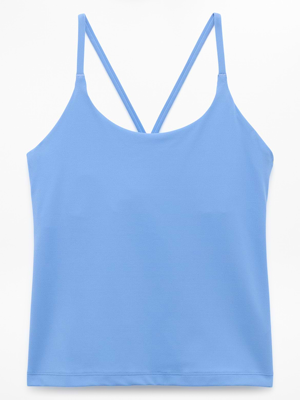 Transcend Scoop Built-In Bra Tank