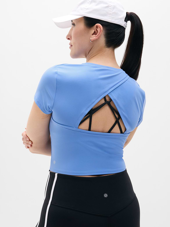 Transcend Open Back Tee