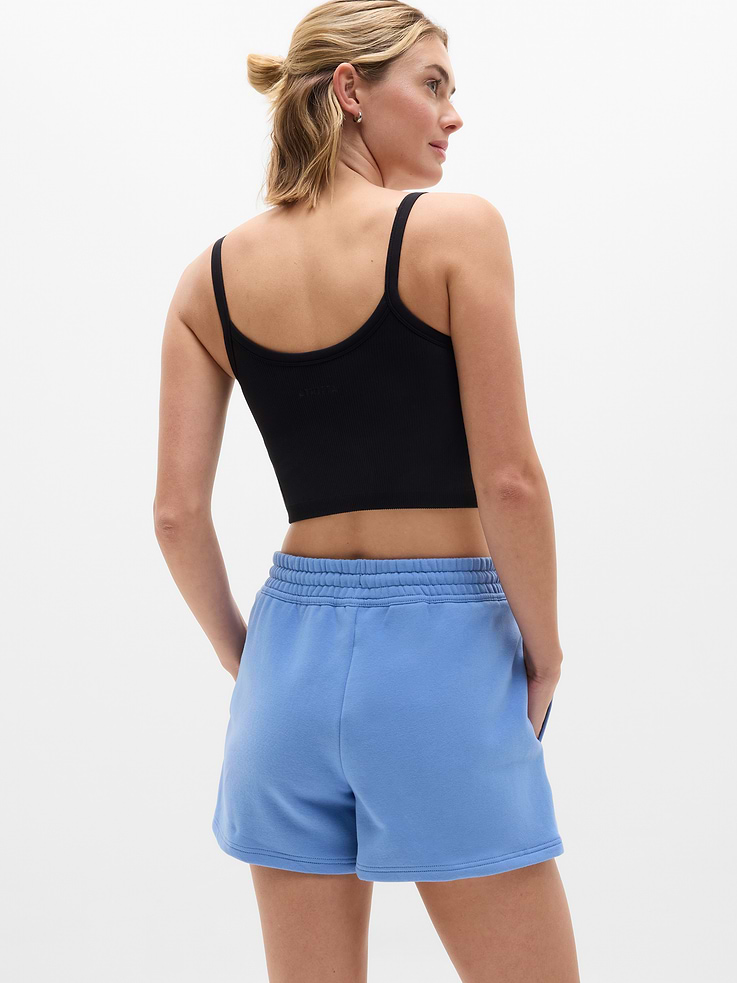 Image number 2 showing, Forever Fleece Mid Rise 4" Short