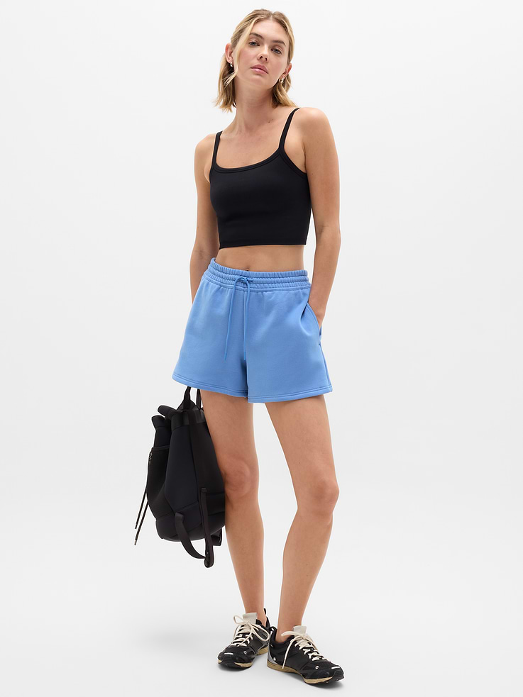 Image number 1 showing, Forever Fleece Mid Rise 4" Short