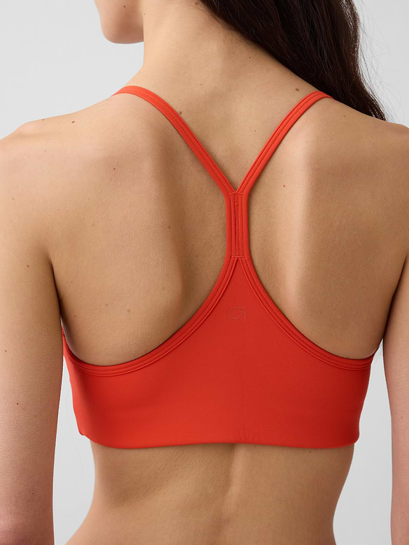 GapFit Smooth Racerback Sports Bra
