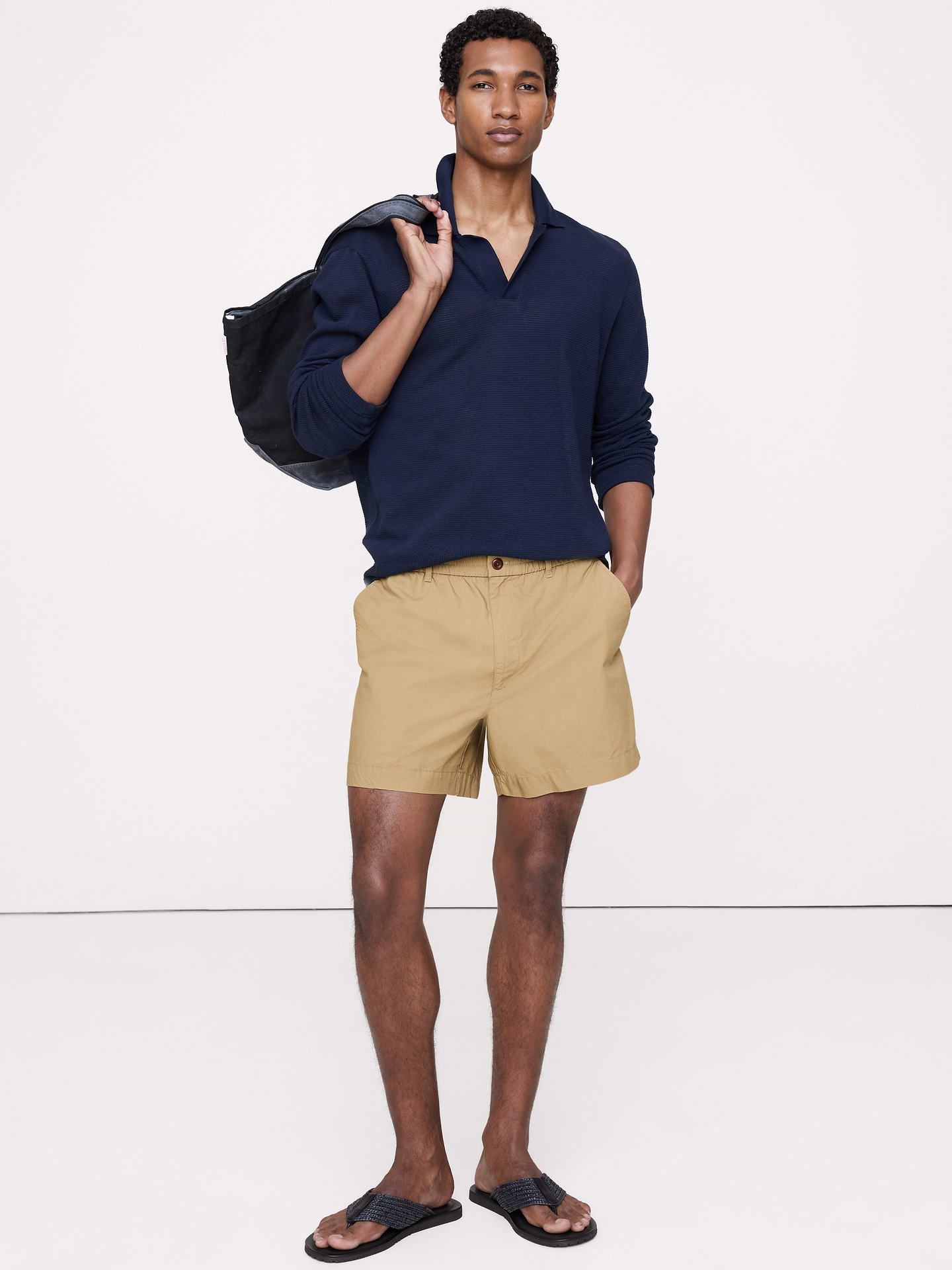 Image number 1 showing, The Weekender 5" Pull-On Short in Cotton