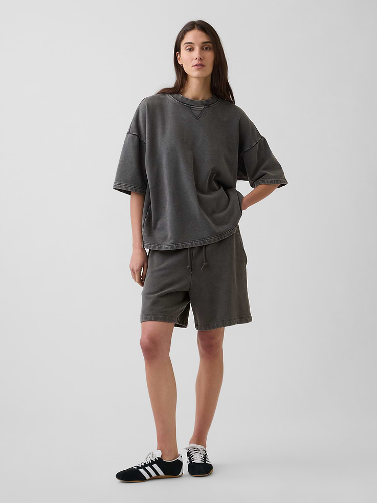 Image number 6 showing, Adult Heavyweight French Terry Sweat Shorts