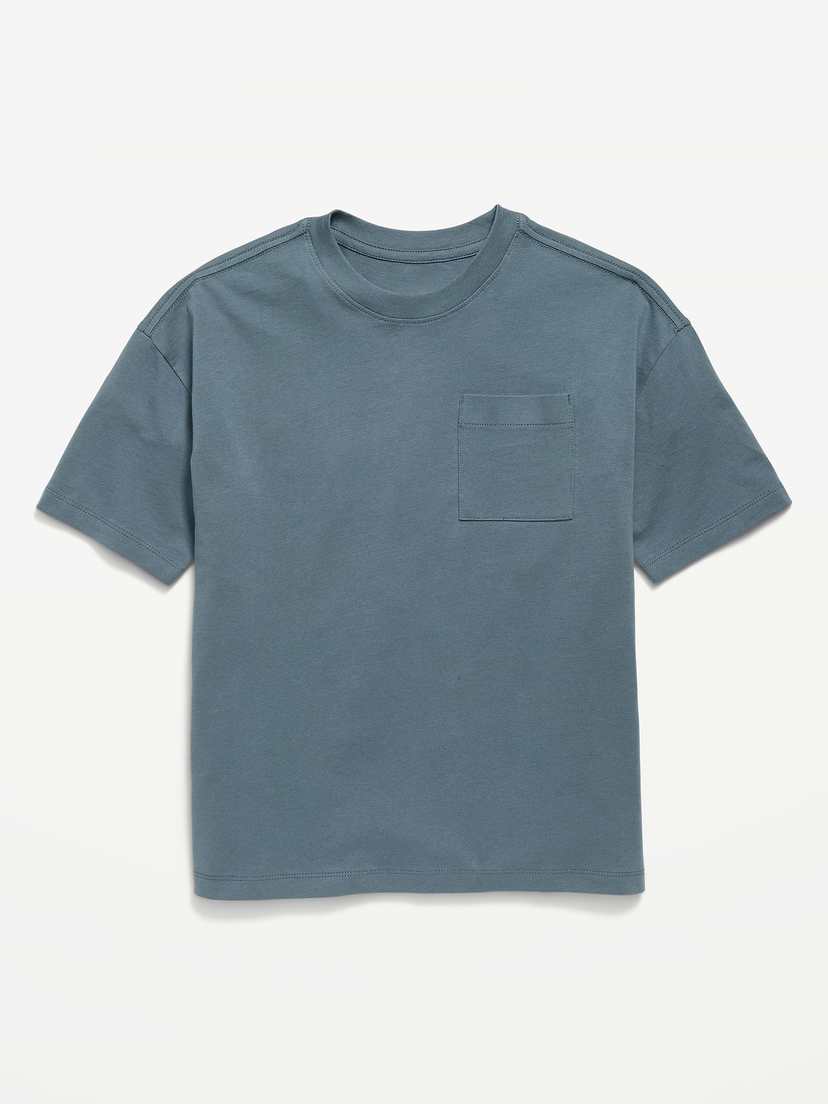 Image number 2 showing, Oversized Short-Sleeve Pocket T-Shirt for Boys