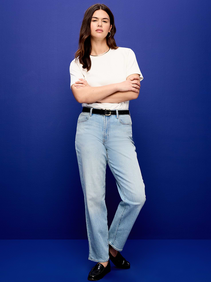 Image number 8 showing, High-Waisted Wow Loose Jeans