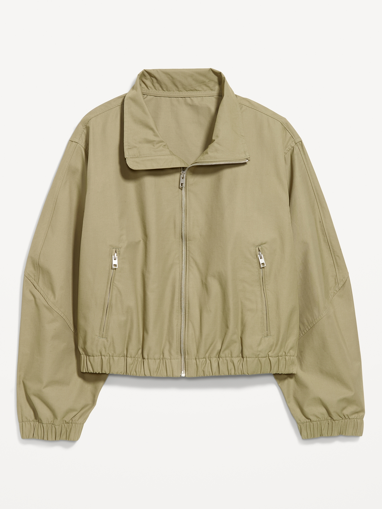 Twill Utility Zip-Front Jacket | Old Navy