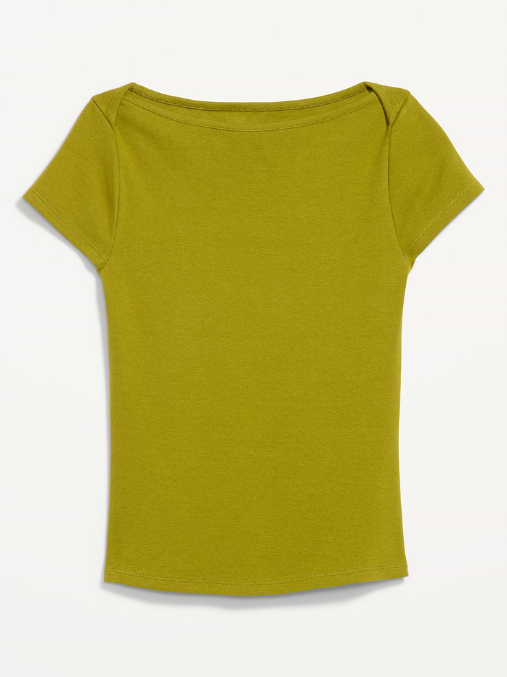 Image number 4 showing, Snug Boatneck T-Shirt