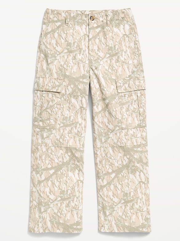 Baggy Cargo Ripstop Pants for Boys