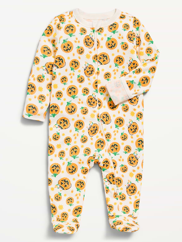 2-Way-Zip Sleep & Play Footed One-Piece for Baby