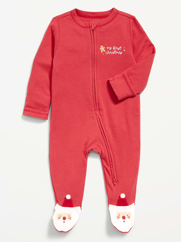2-Way-Zip Sleep & Play Footed One-Piece for Baby