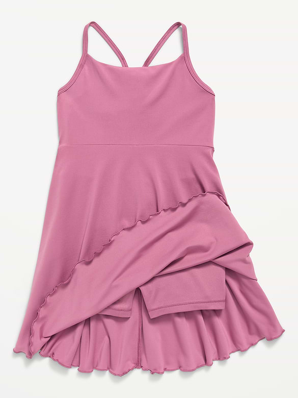 StudioSmooth Sleeveless Athletic Dress for Girls