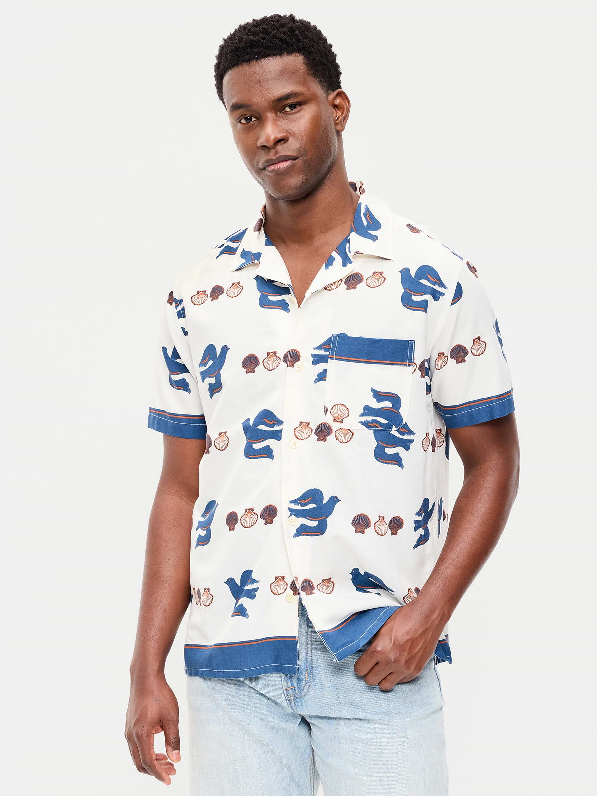 Short-Sleeve Camp Shirt
